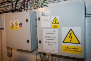 Micro power plant Onsite Power in Kovove Profily, Prague