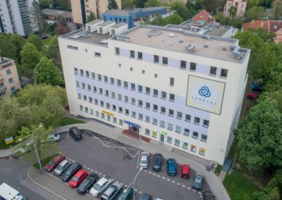 Mikroelektrárna Onsite Power - Centrum trvalého zdraví Cordeus, Praha