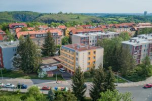 Mikroelektrárna Onsite Power - Bytový dům Radegast, Praha 6